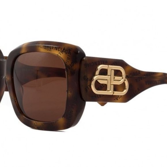 Balenciaga Havana Sqyare sunglasses - Picture 2 of 16